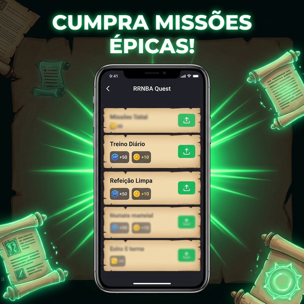 Tela das Missões RPG